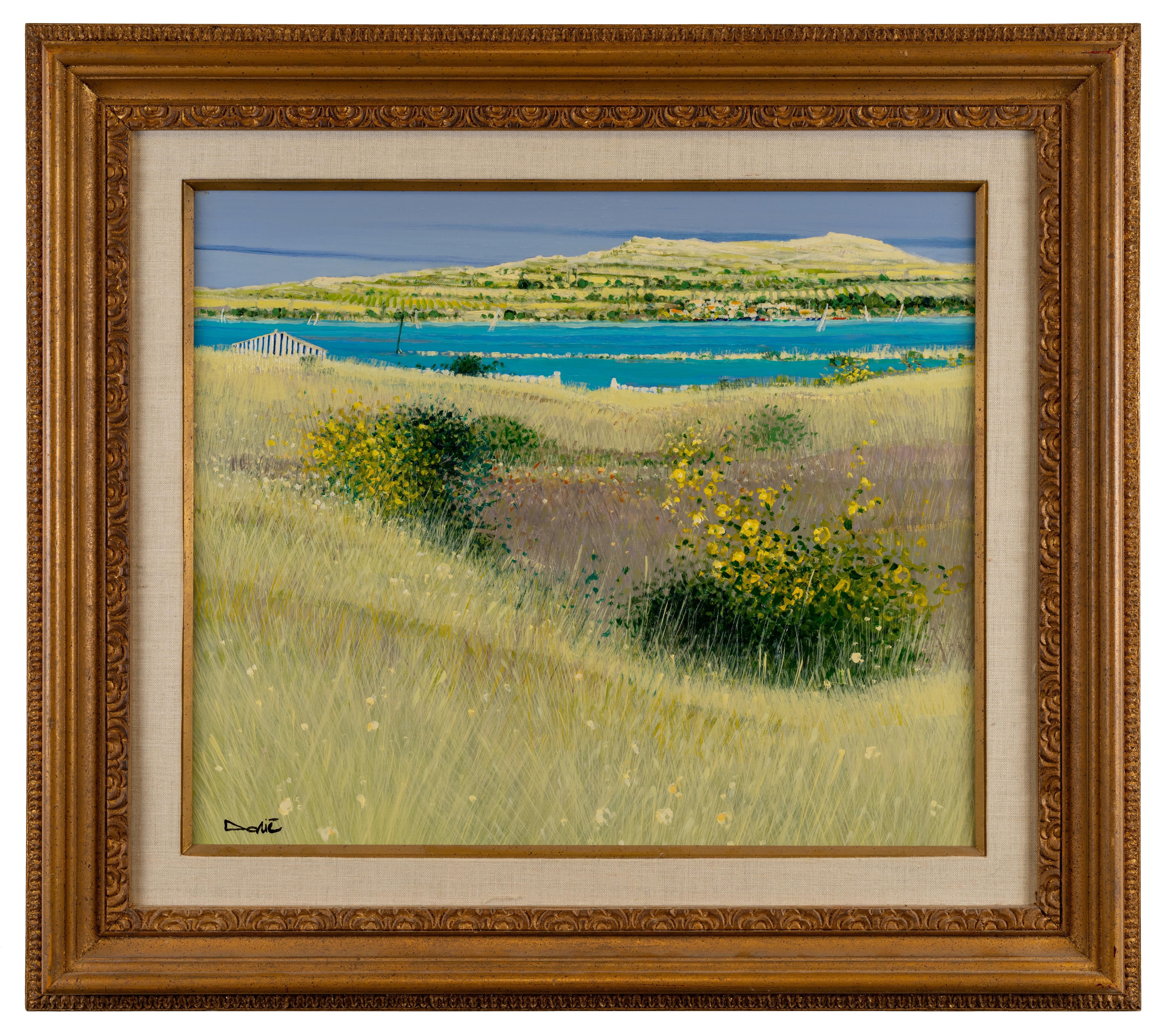 Landscape Painting de Dominic Dorie - Rivages du Sud