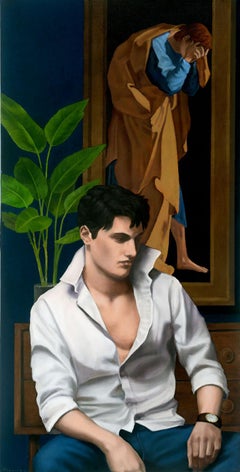 "Coalescencia", Contemporáneo, Figurativo, Pintura al óleo, Lienzo