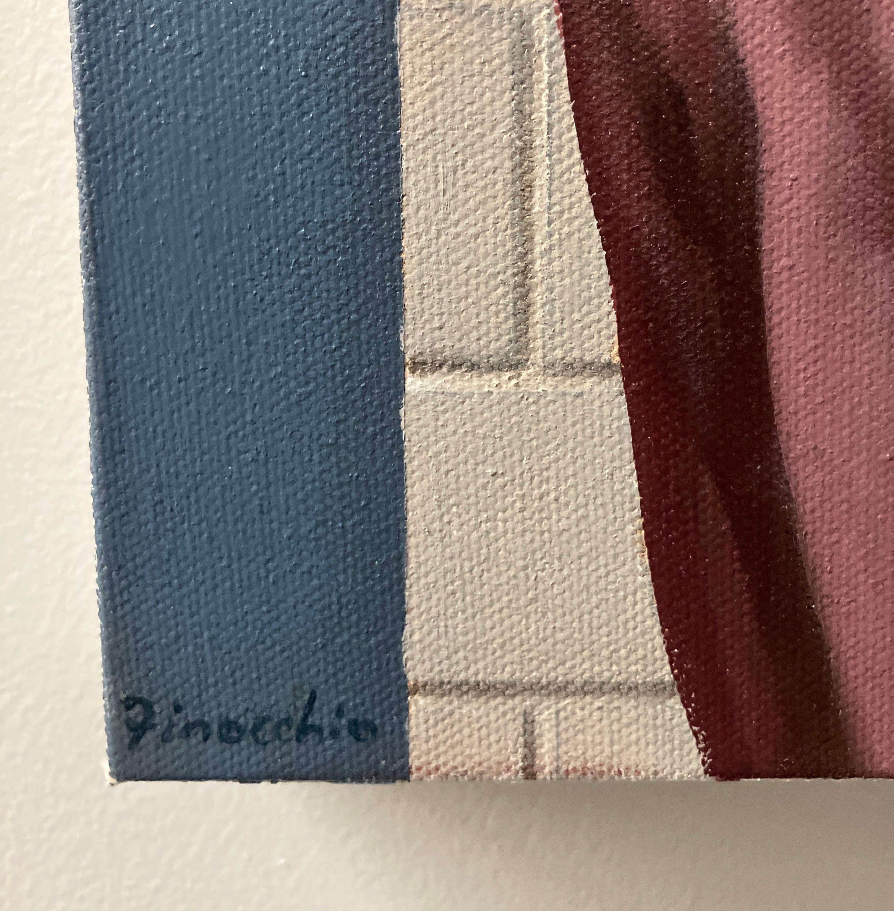 Zeitgenössisches figuratives Ölgemälde auf Leinwand, ungerahmt, Porträt, Akademisch im Angebot 1