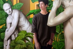 Wanderlust, Dominic Finocchio, 2023, Pintura al óleo figurativa sobre lienzo