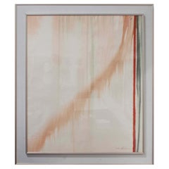 Dominic Pangborn More Than Words Unique Signed Modern Watercolor on Paper