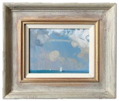 Dominic Parczuk, artiste britannique contemporain, Paysage avec bétail