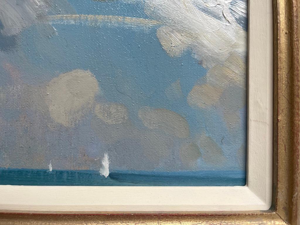 Dominic Parczuk, contemporary British artist, Landscape with cattle For Sale 5