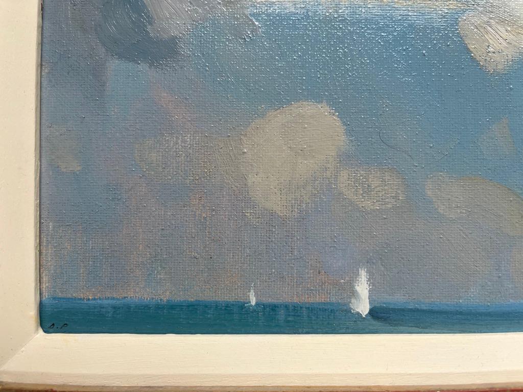 Dominic Parczuk, contemporary British artist, Landscape with cattle For Sale 6