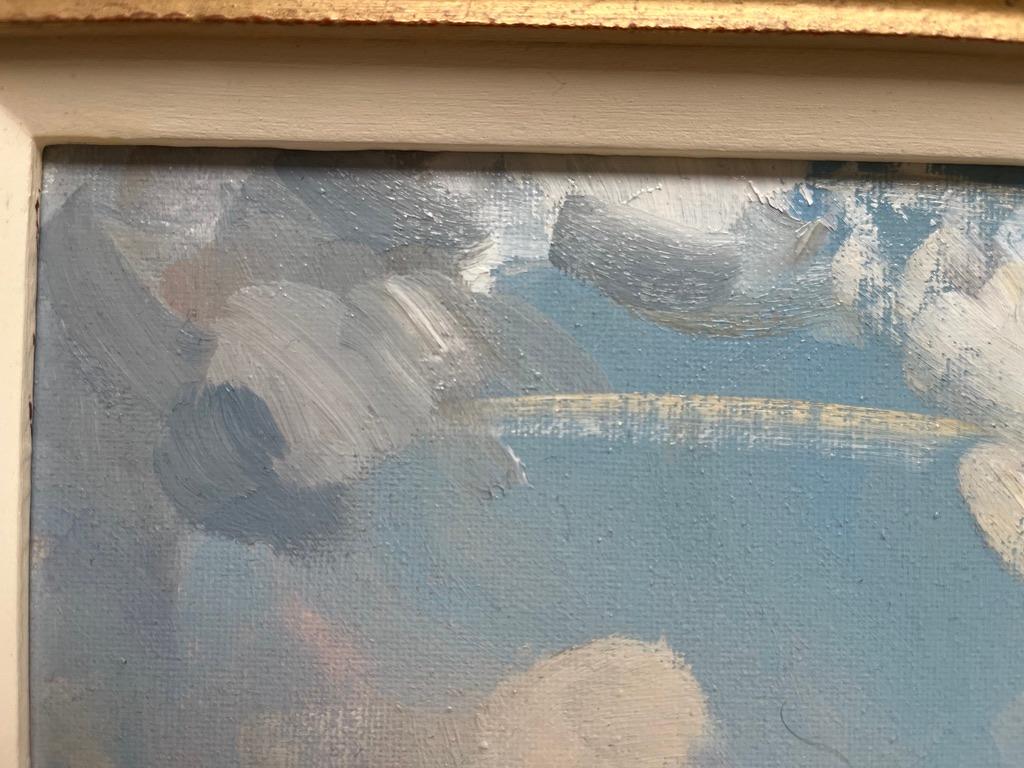 Dominic Parczuk, contemporary British artist, Landscape with cattle For Sale 7