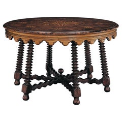Dominican II sacristy table. Mudejar style dating back to Mexico colonial times