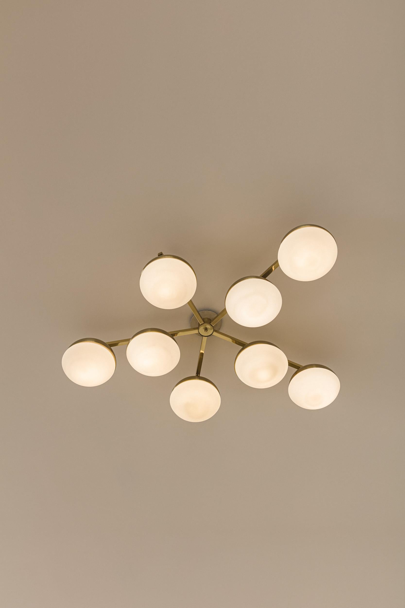 Dominici Lamp by Enrico Furio, designed in the 1950s In Excellent Condition For Sale In New York, NY