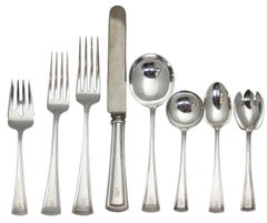 Dominick & Haff Sterling Silver Flatware, Virginia Pattern 1912