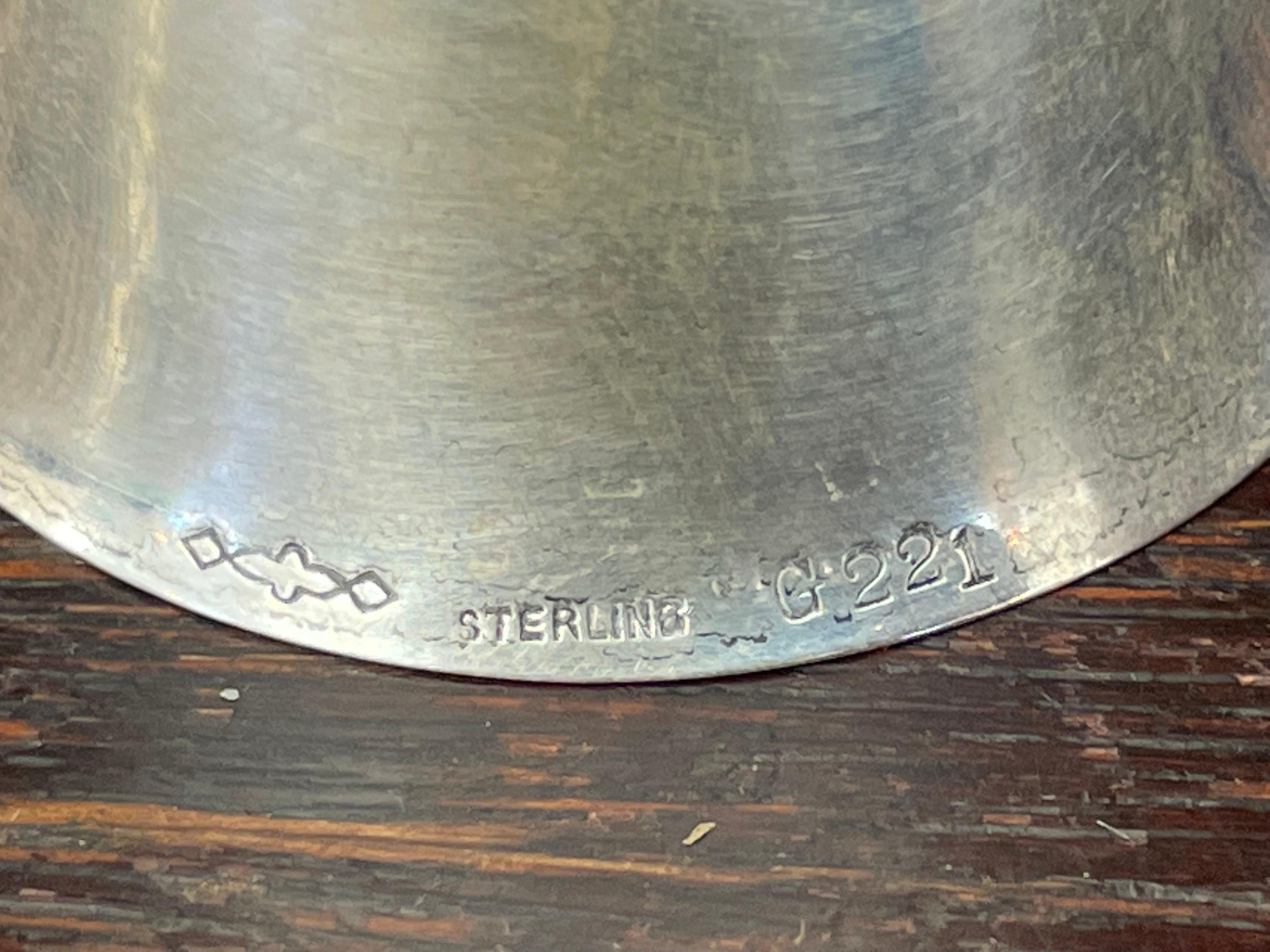 Dominick Haff Sterling Silver Jigger Liquor Measuring #G221 For Sale 4