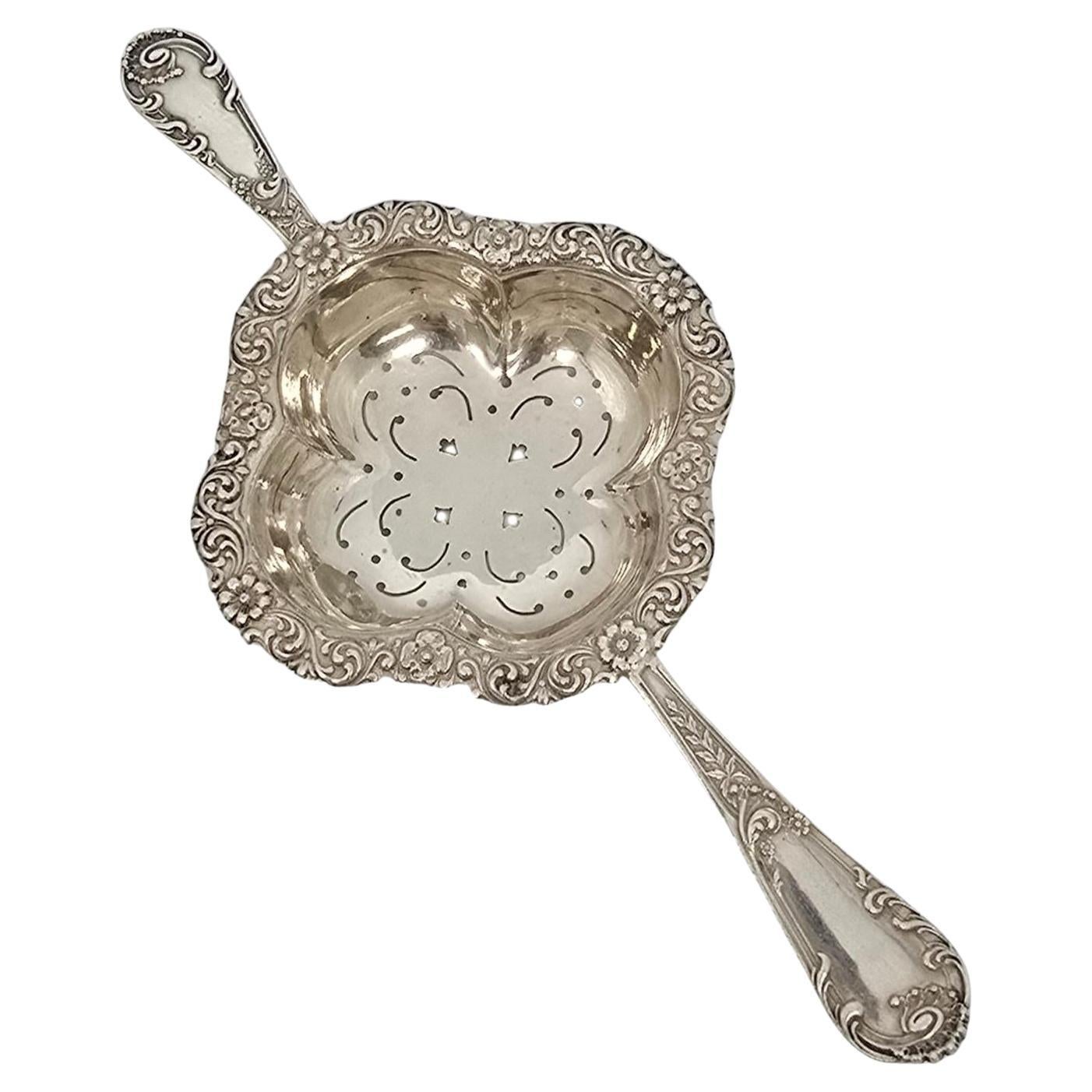 Dominick & Haff Sterling Silver Tea Strainer Pattern 40 #21294