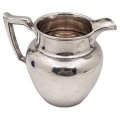 Dominick & Haff Sterling Silver Water / Bar Pitcher in Art Deco Style