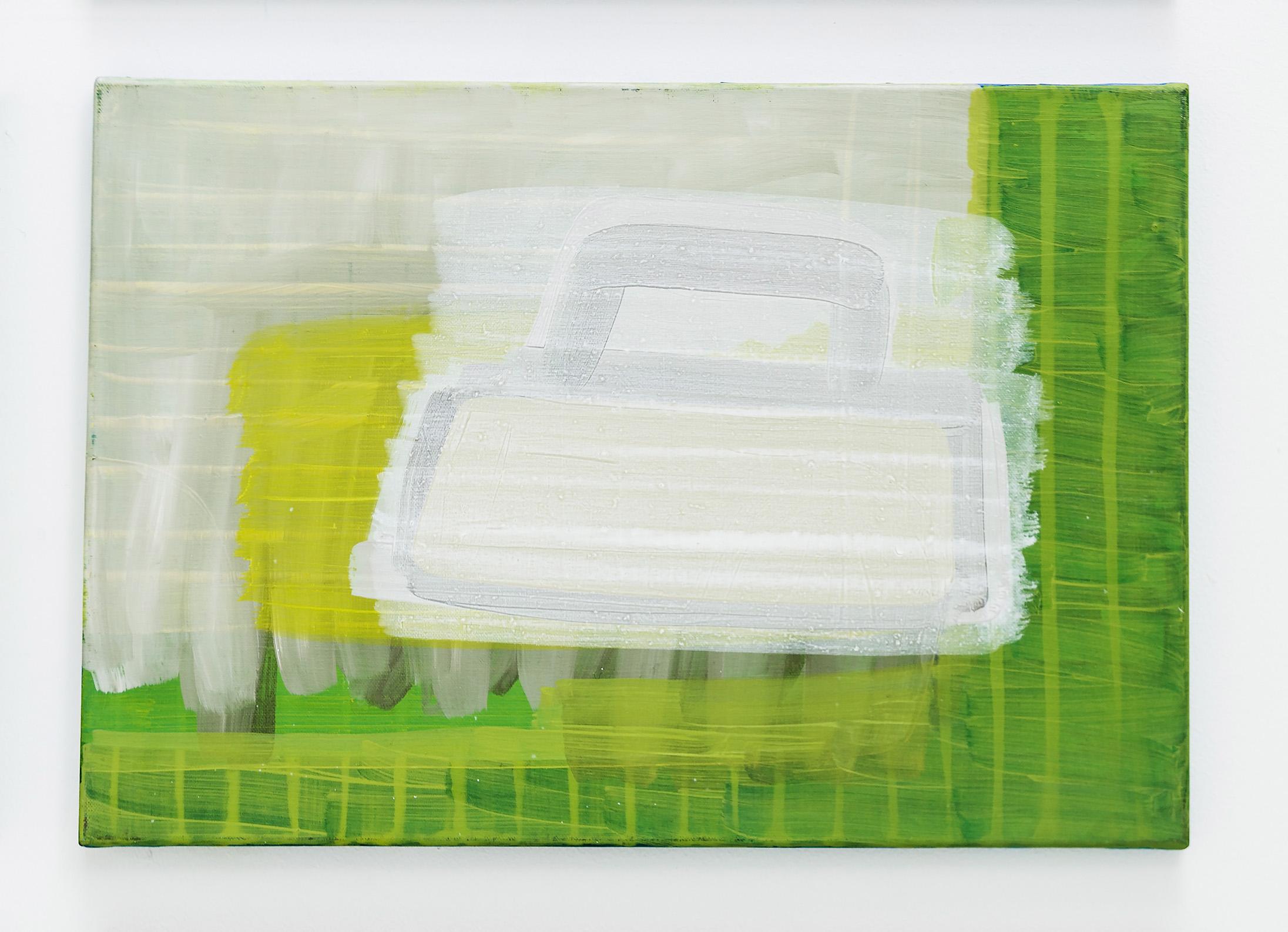 Alians Of Signs 2 , Modern Colorful Composition, Large Format Oil Painting For Sale 7