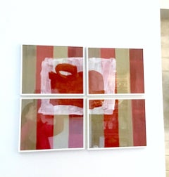 FLAGS 10 -  Modern Abstract Painting Composition - 4 Elements