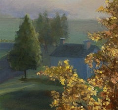 New England Landscape, Painting, Oil on Canvas