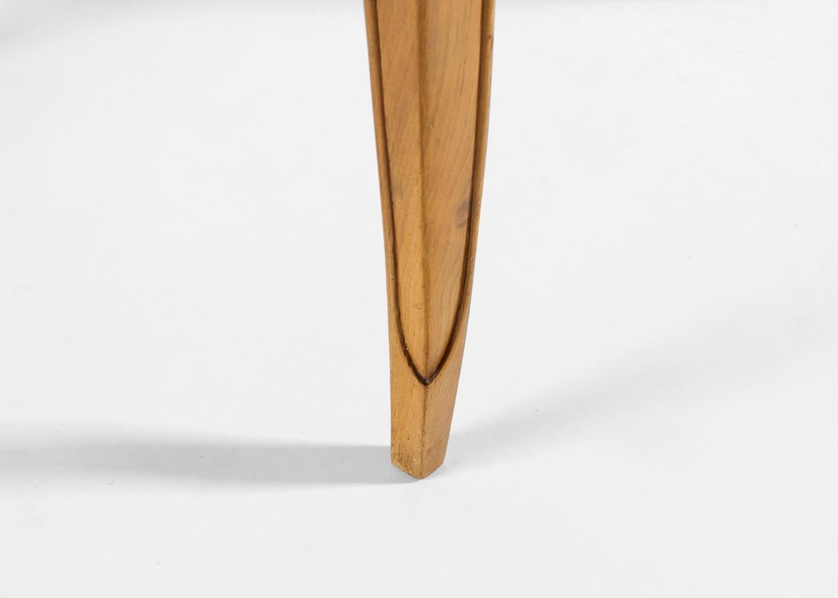 Dominique, André Domin & Marcel Genevrière, Paire de fauteuils, France, C. 1947 Bon état - En vente à New York, NY