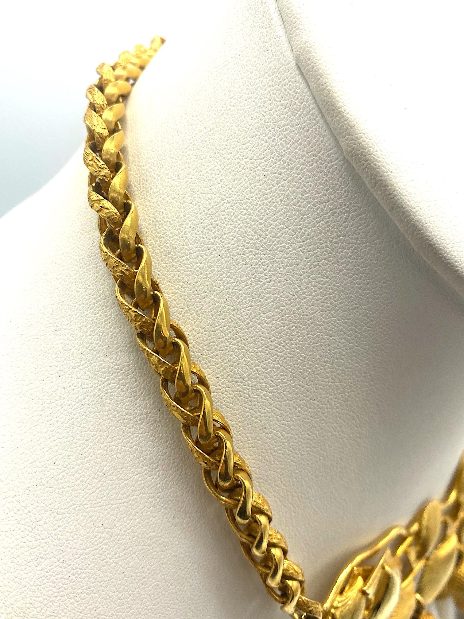 Dominique Aurientis Gold & Pearl Seashell Necklace 11