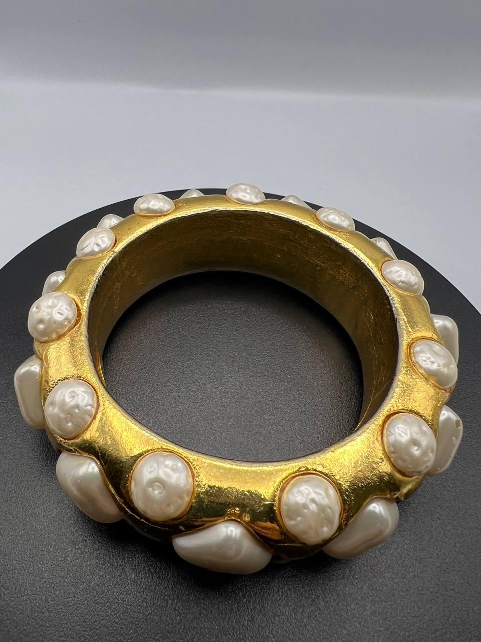 Dominique Aurientis vintage bracelet, 1980s In Good Condition For Sale In New York, NY