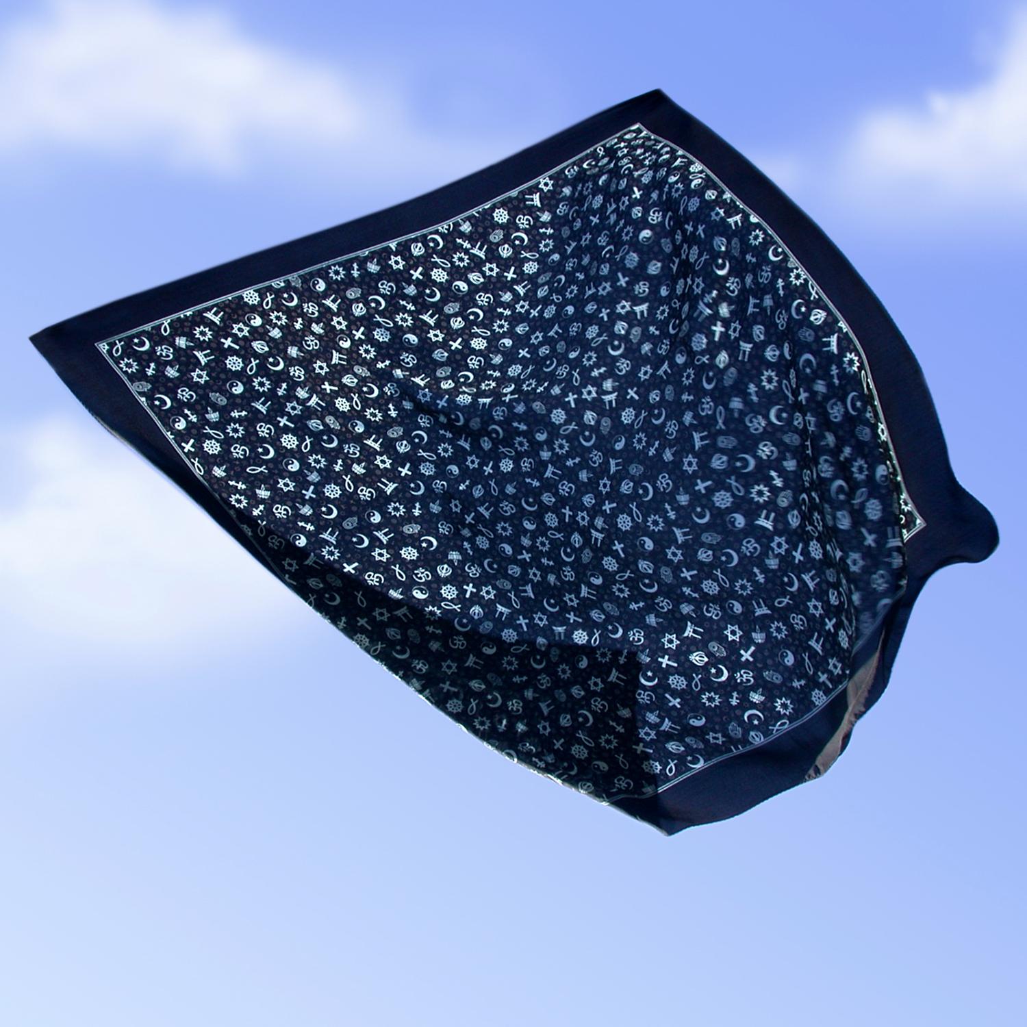 Écharpe en soie (5/5) - Contemporain Art par Dominique Blain