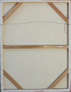 "Solo per l'anima" Natura morta floreale con blu, arancio, bianco, rosso e verde