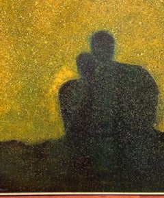 "Ensemble" Olio su tela di Dominique Dorie