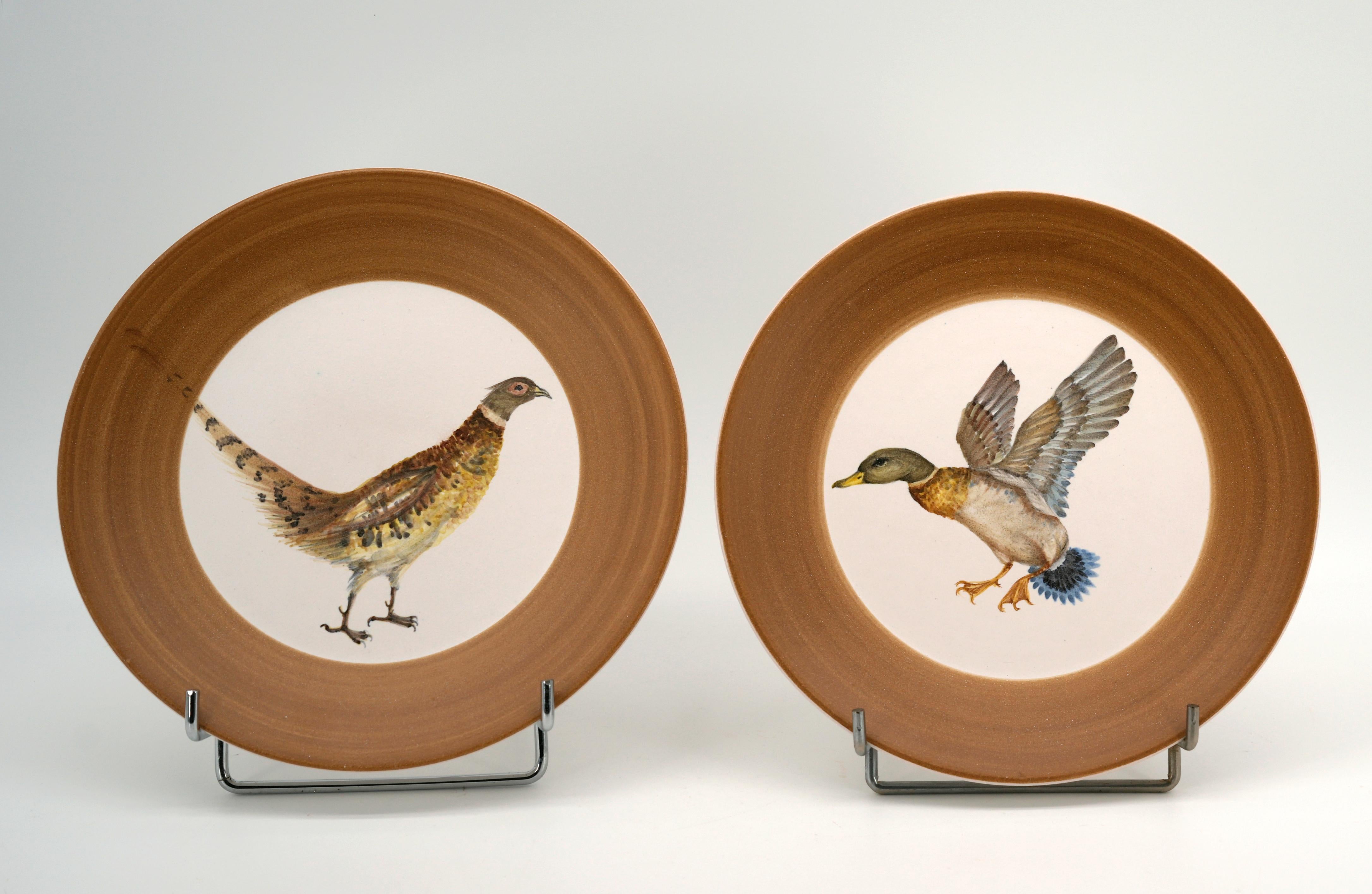 Dominique GUILLOT Ceramic Game Hunting Dinner Set, 1950s For Sale 1