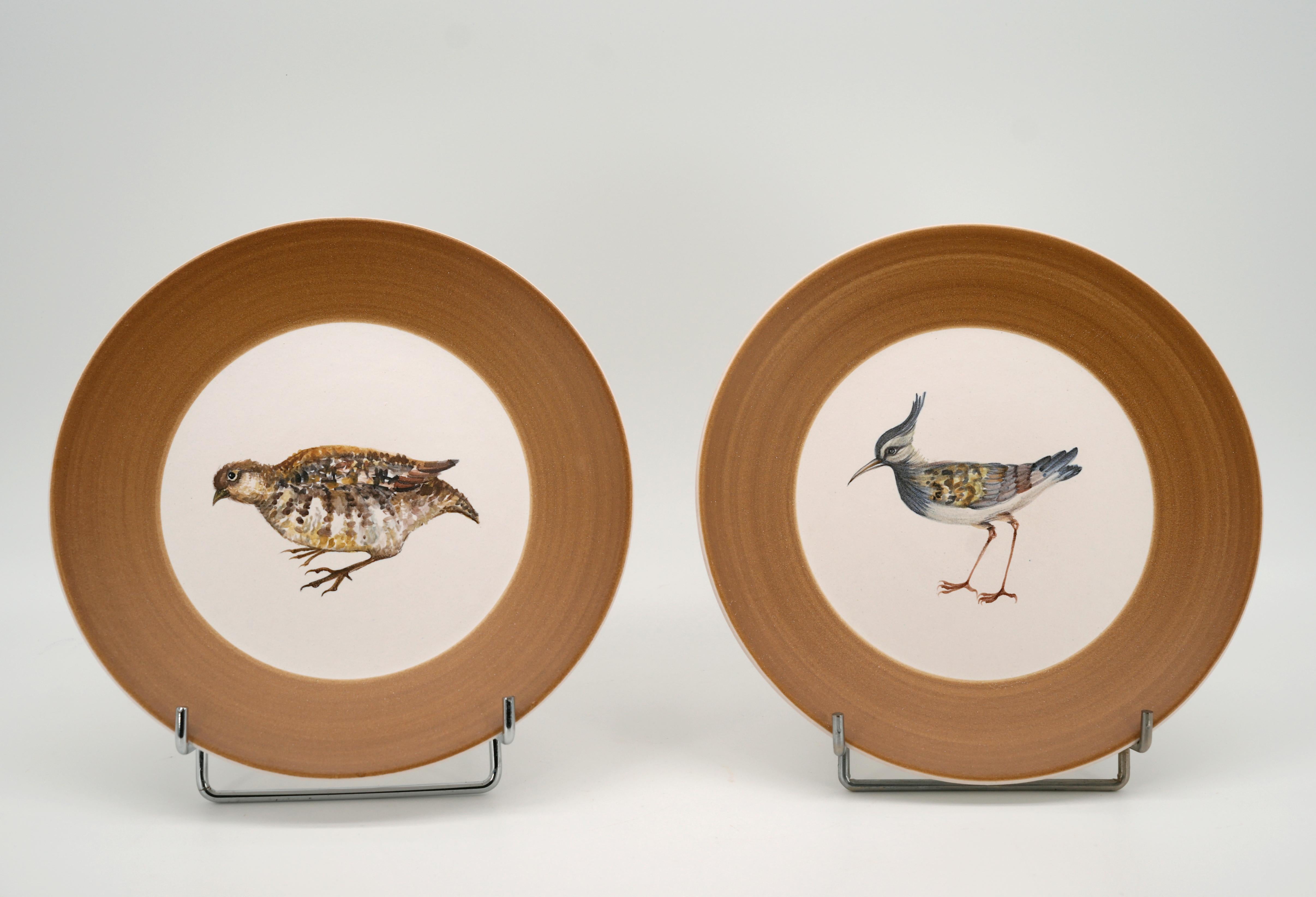 Dominique GUILLOT Ceramic Game Hunting Dinner Set, 1950s For Sale 3