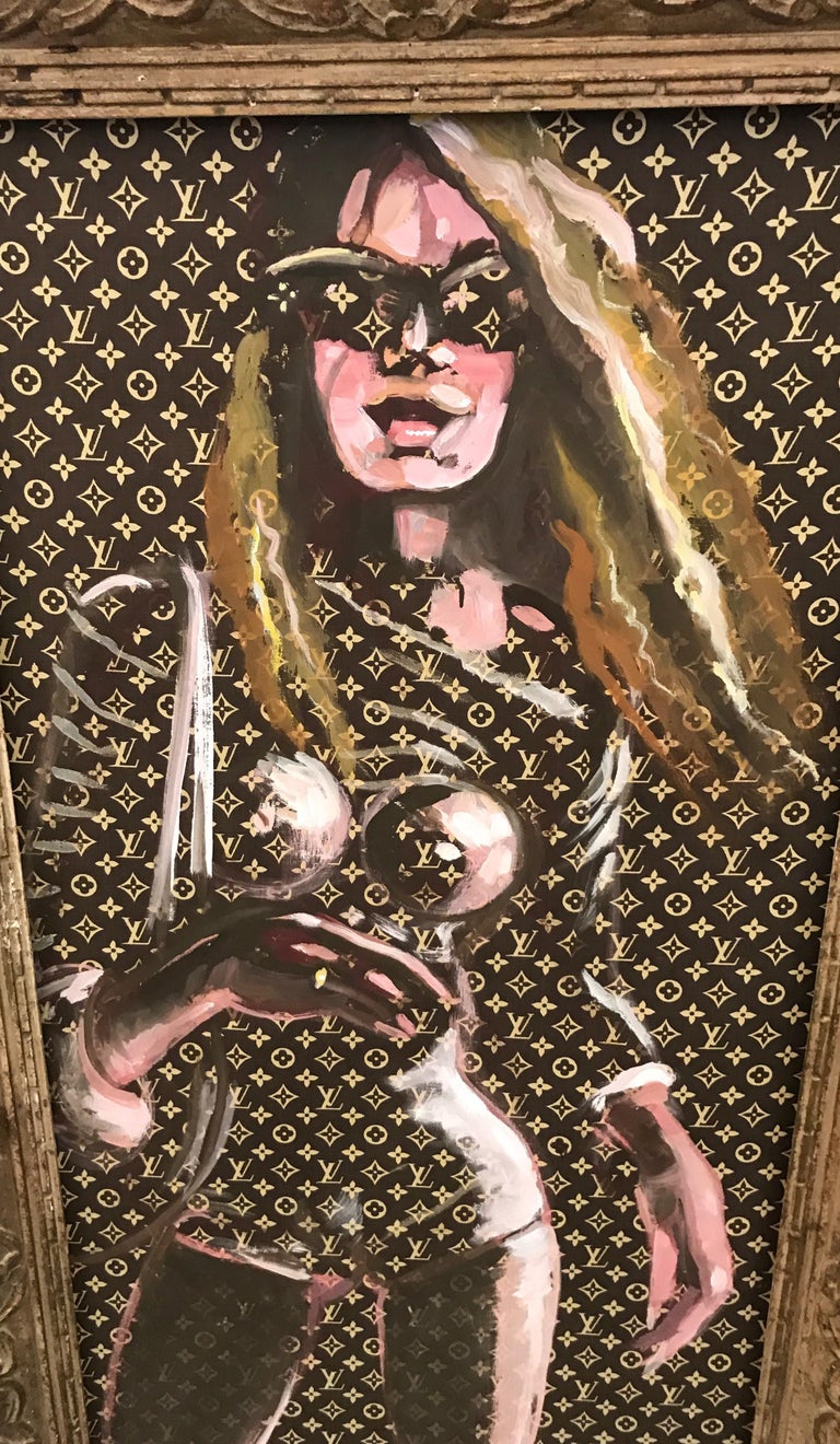 Louis Vuitton Canvas Painting For Sale