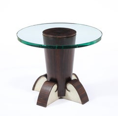 Dominique Macassar Guéridon, France 1930's