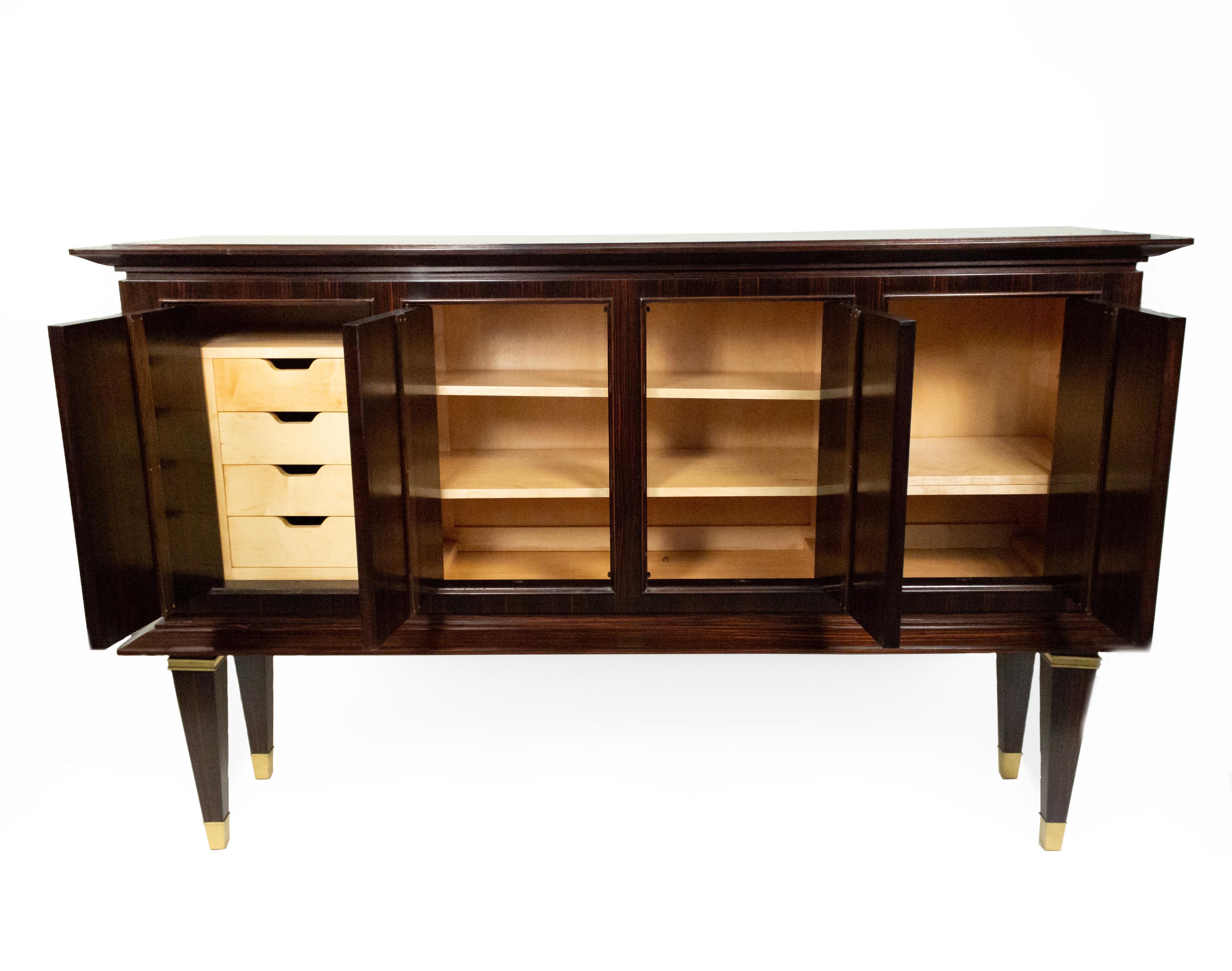Dominique Macassar Sideboard In Good Condition For Sale In New York, NY