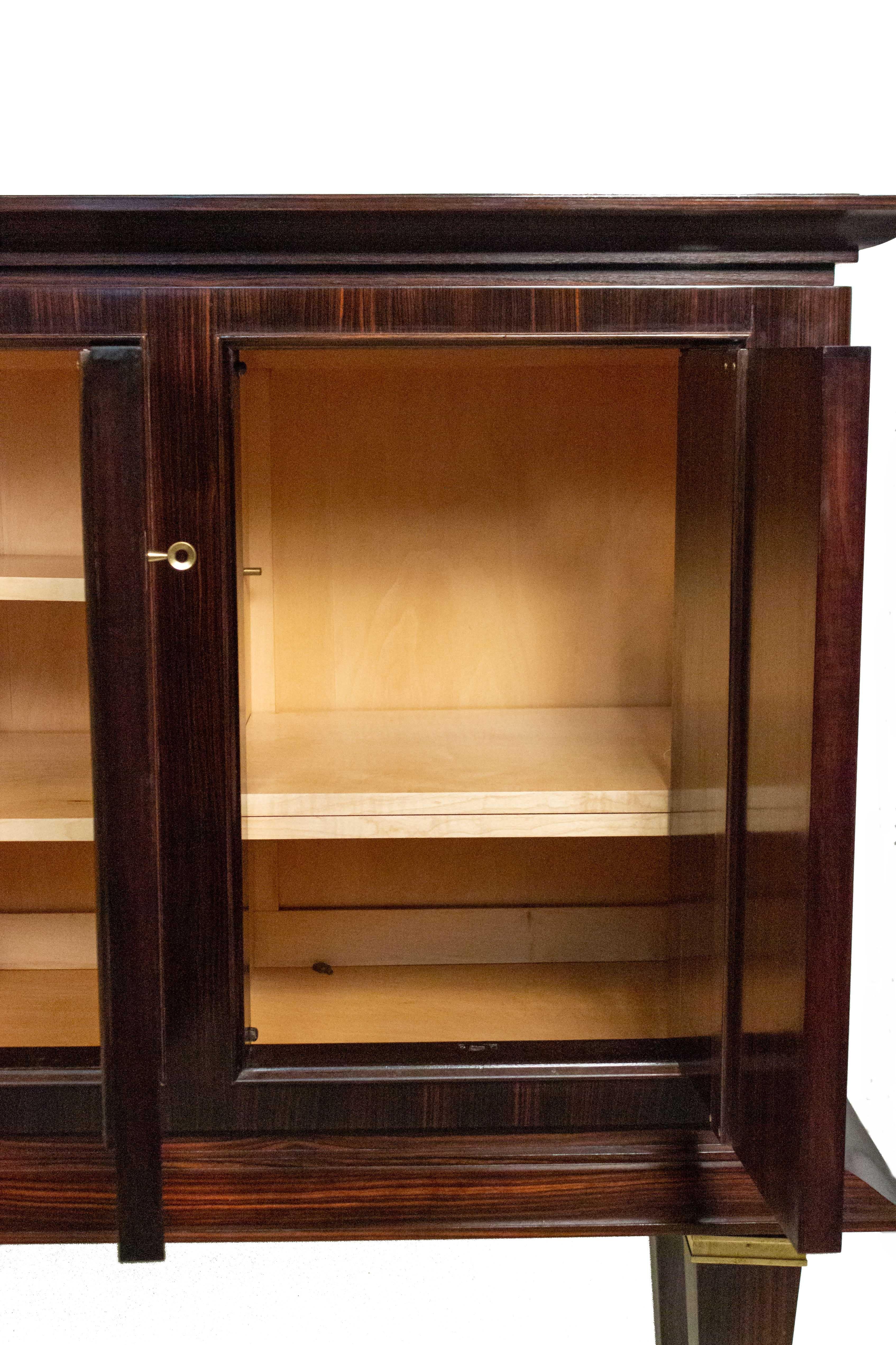 20th Century Dominique Macassar Sideboard