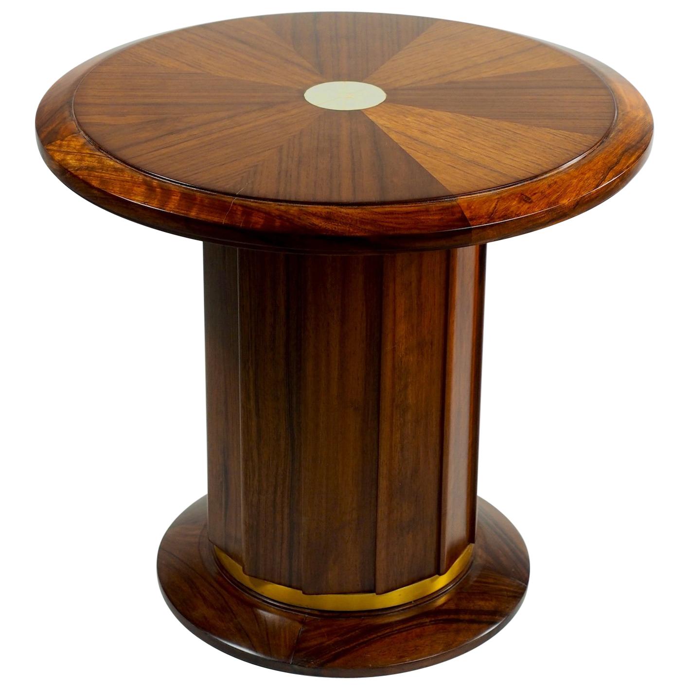 Dominique Modernist Rosewood Side Table