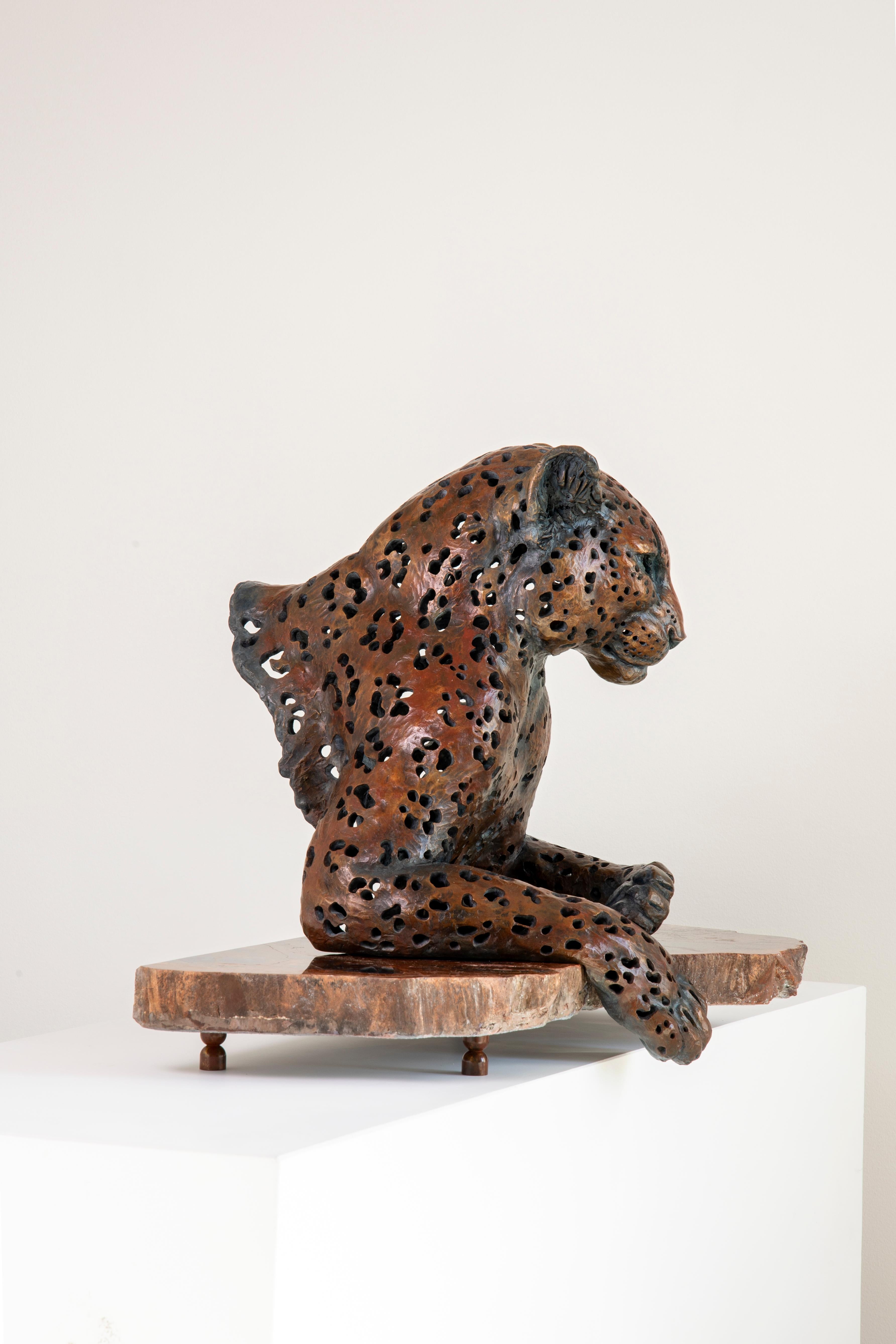 Terre - Art Deco Sculpture by Dominique Mufraggi