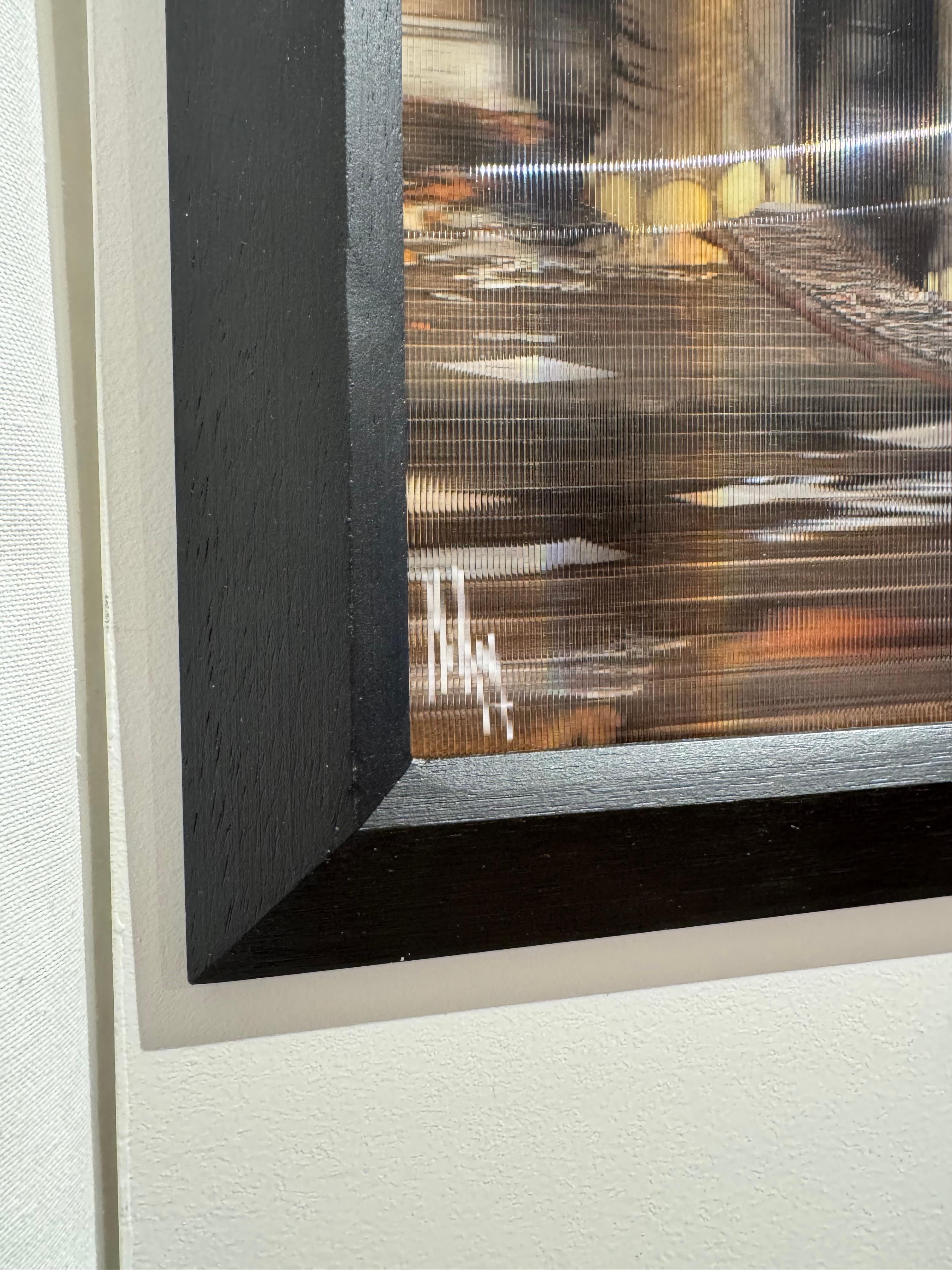 Holopainting by French contemporary artist Dominique Mulhem.

Dominique Mulhem is a contemporary artist who creates Holopaintings, works where painting meets technology. Using holographic projections, his creations come to life in 3D, offering