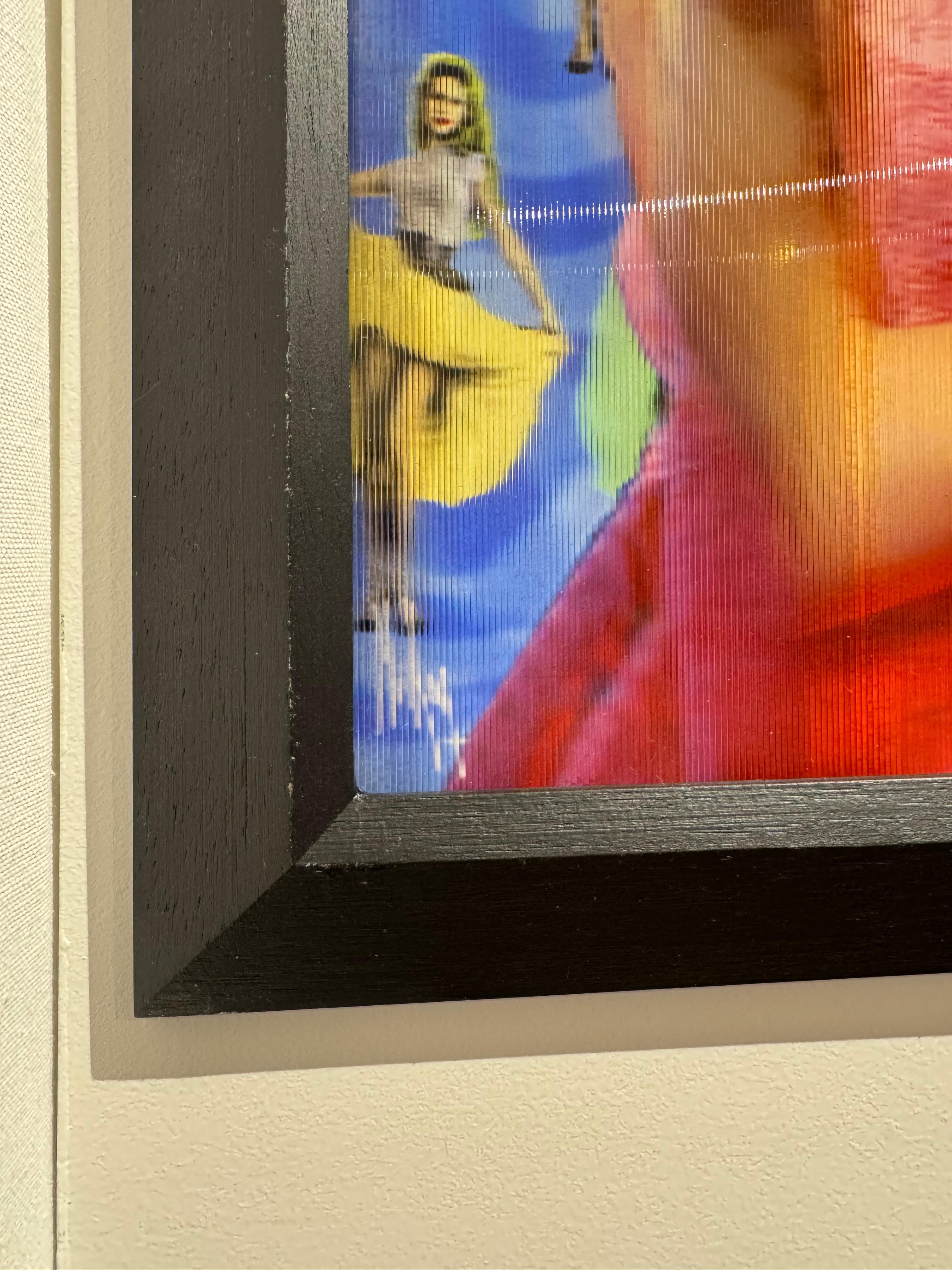 Holopainting by French contemporary artist Dominique Mulhem.

Dominique Mulhem is a contemporary artist who creates Holopaintings, works where painting meets technology. Using holographic projections, his creations come to life in 3D, offering