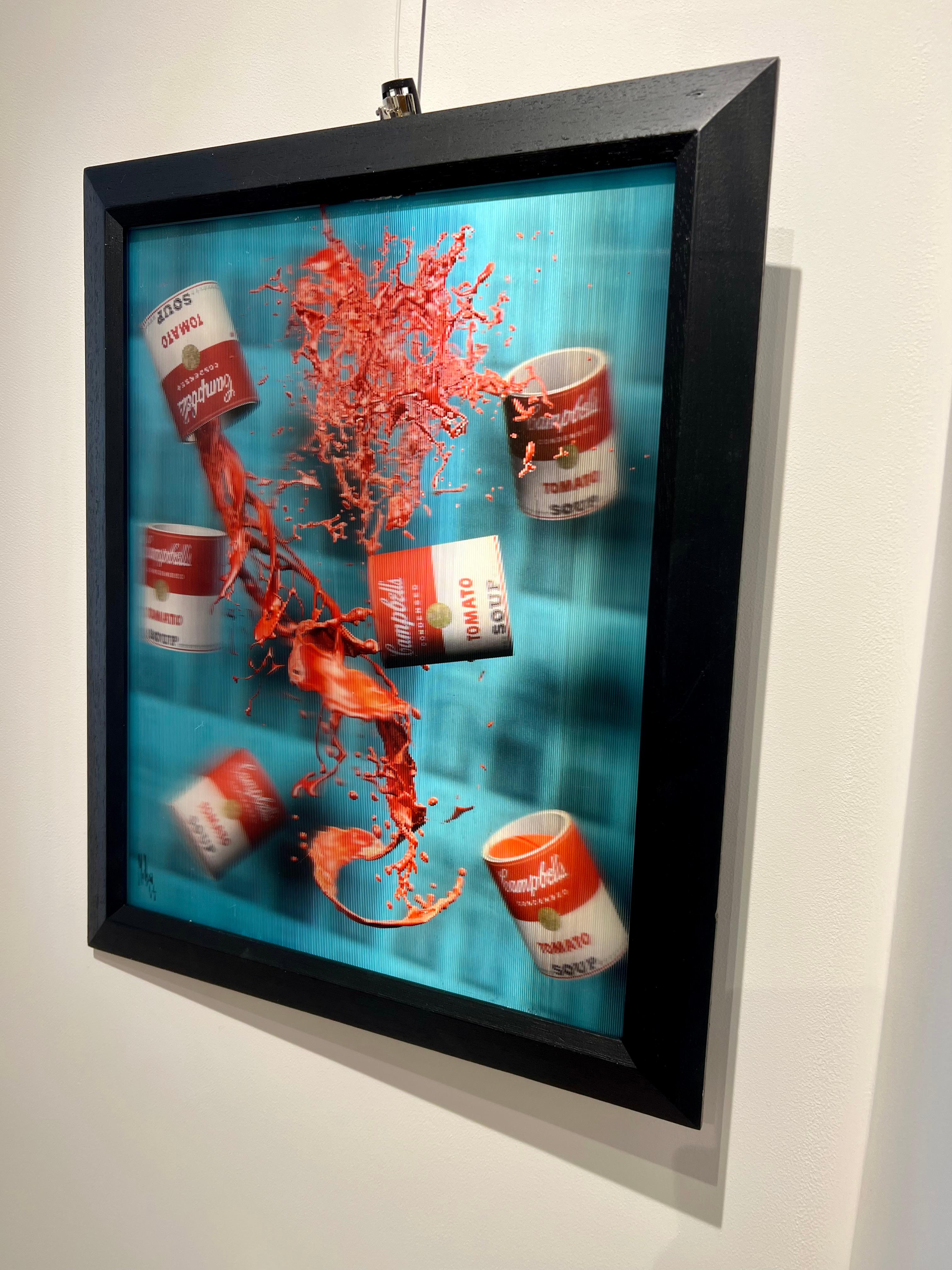 Holopainting by French contemporary artist Dominique Mulhem.

Dominique Mulhem is a contemporary artist who creates Holopaintings, works where painting meets technology. Using holographic projections, his creations come to life in 3D, offering