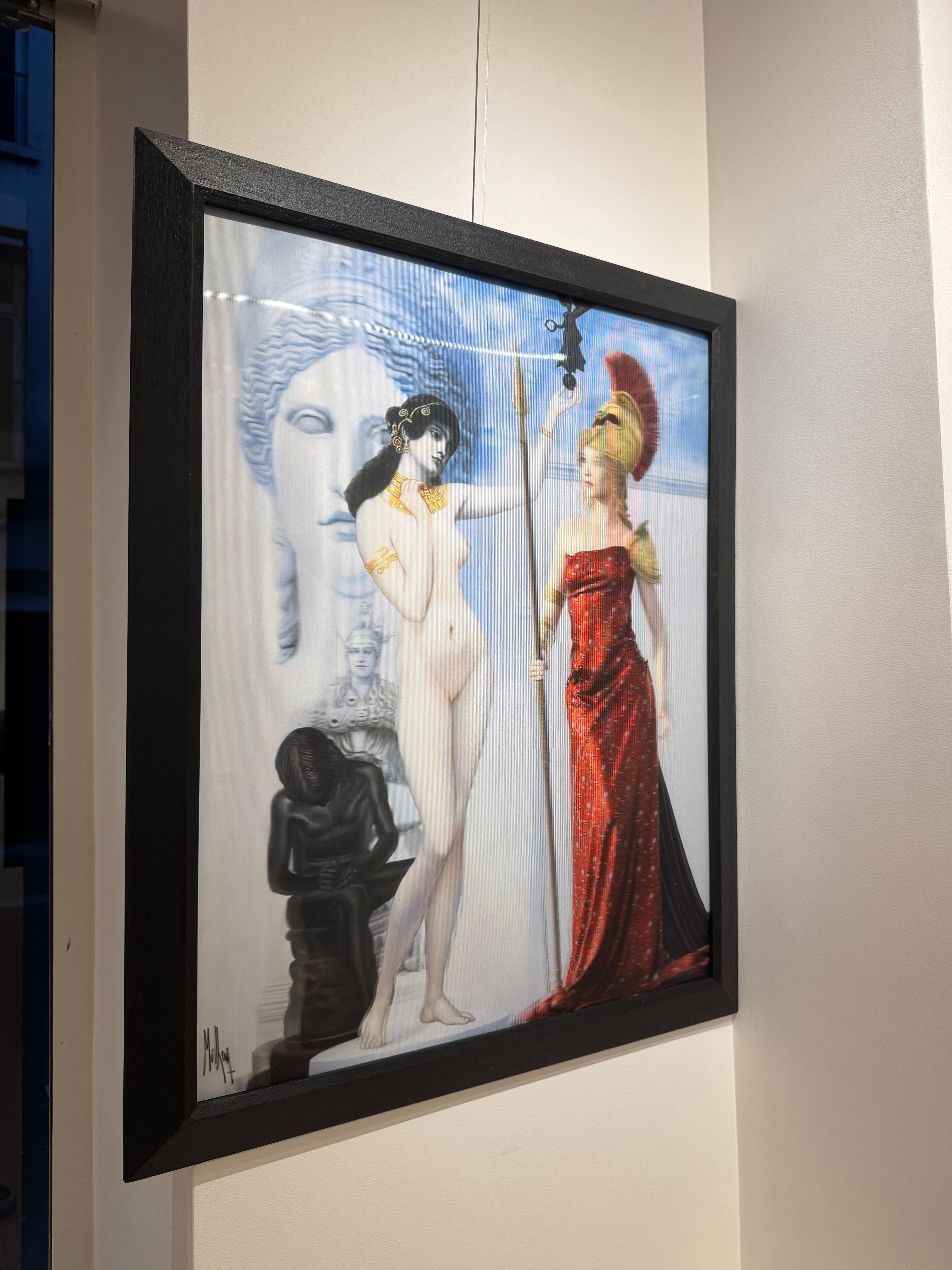 Allégorie de la Sculpture - KLIMT (Grau), Figurative Photograph, von Dominique MULHEM