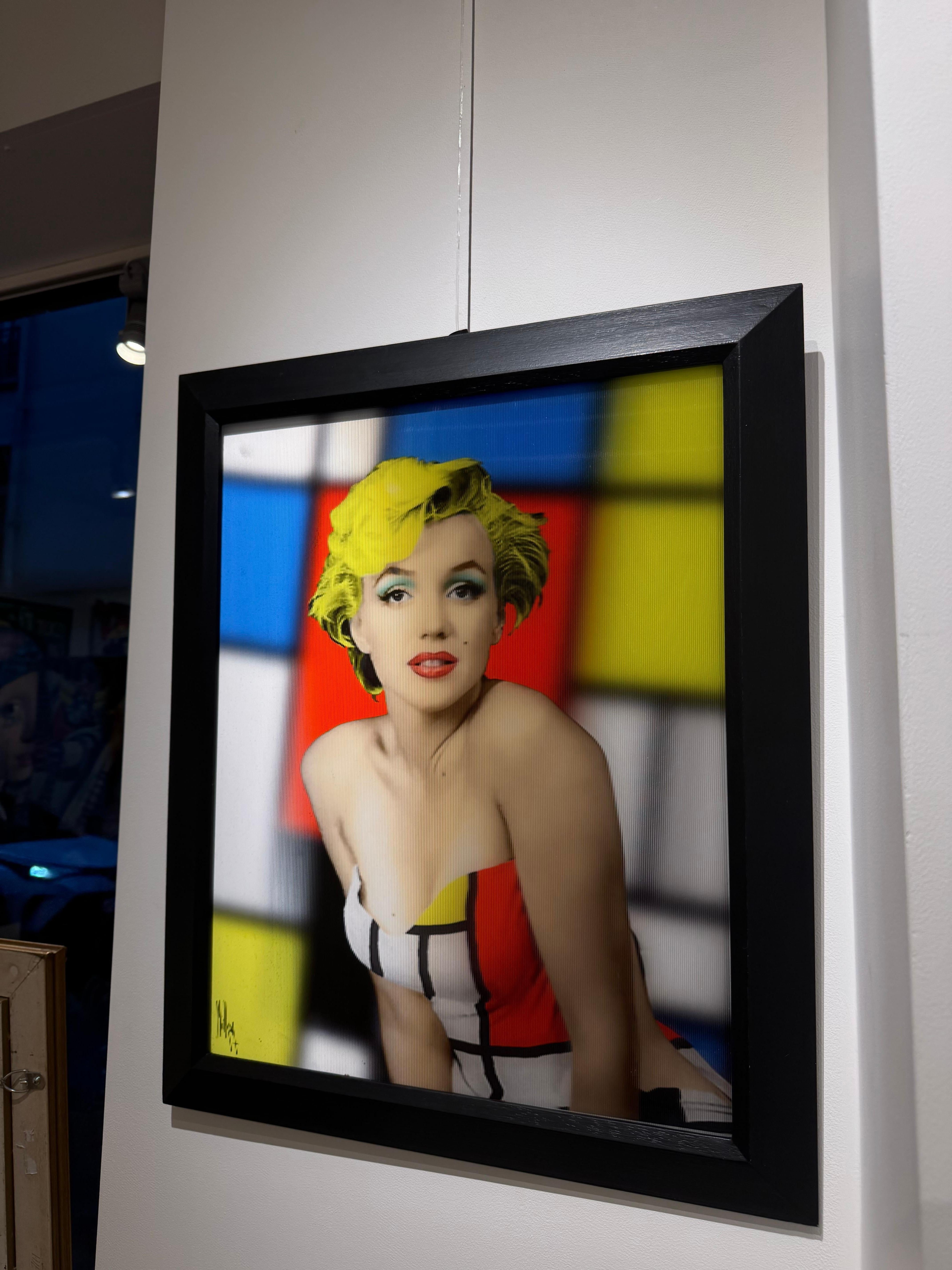 Marilyn Mondrian (Postmoderne), Photograph, von Dominique MULHEM