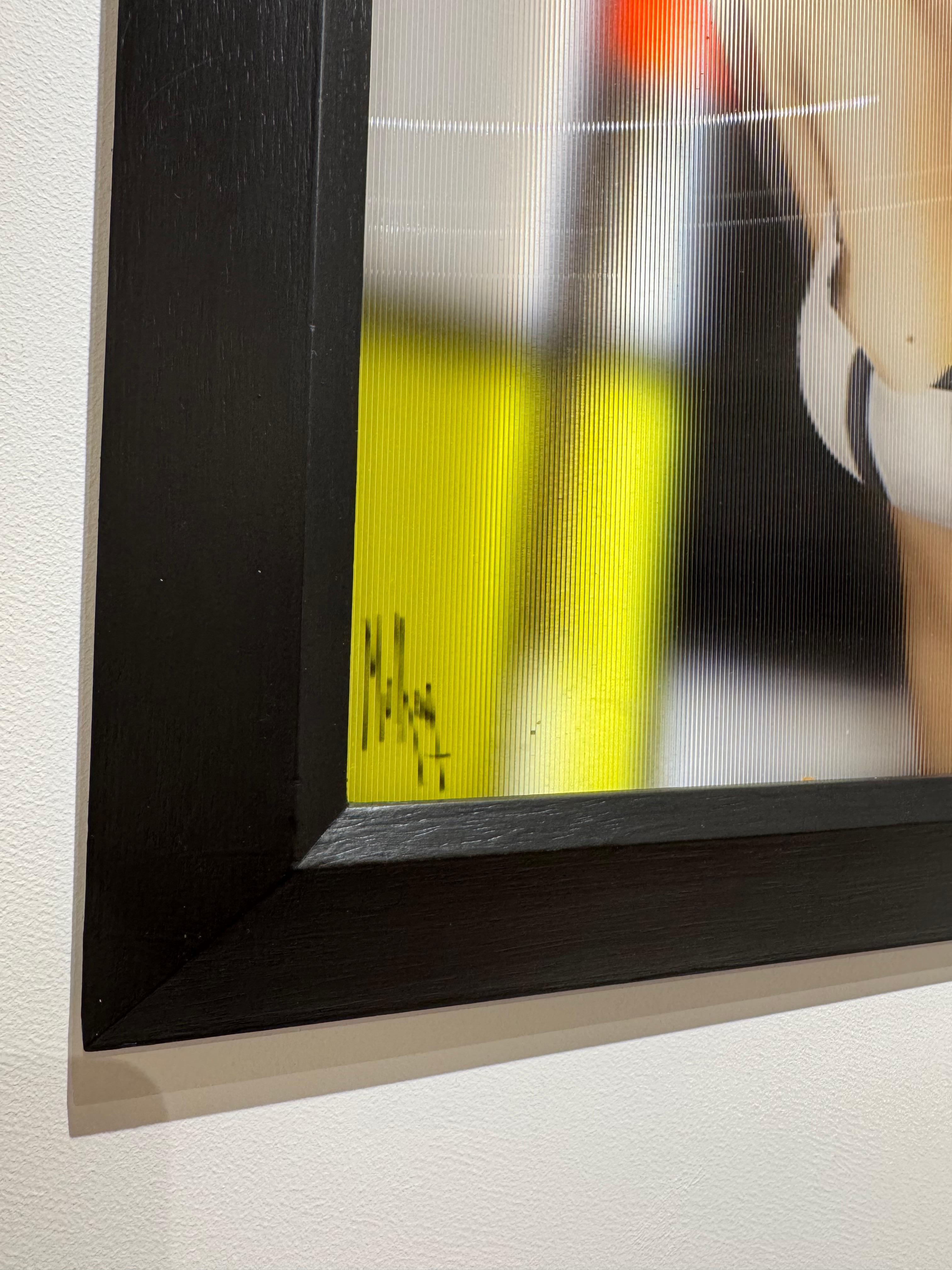 Holomalerei des französischen zeitgenössischen Künstlers Dominique Mulhem.

Dominique Mulhem ist ein zeitgenössischer Künstler, der Holopaintings schafft, Werke, in denen Malerei auf Technologie trifft. Mithilfe holografischer Projektionen erwachen