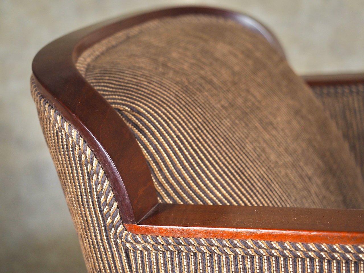 Dominique Pair of Modernist Club Chairs 1