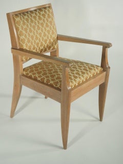 Dominique Pair of Oak Armchairs