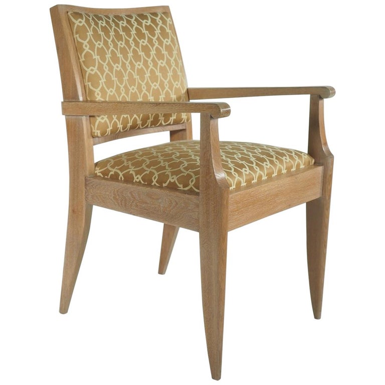 Dominique Pair Of Oak Armchairs For Sale At 1stdibs
