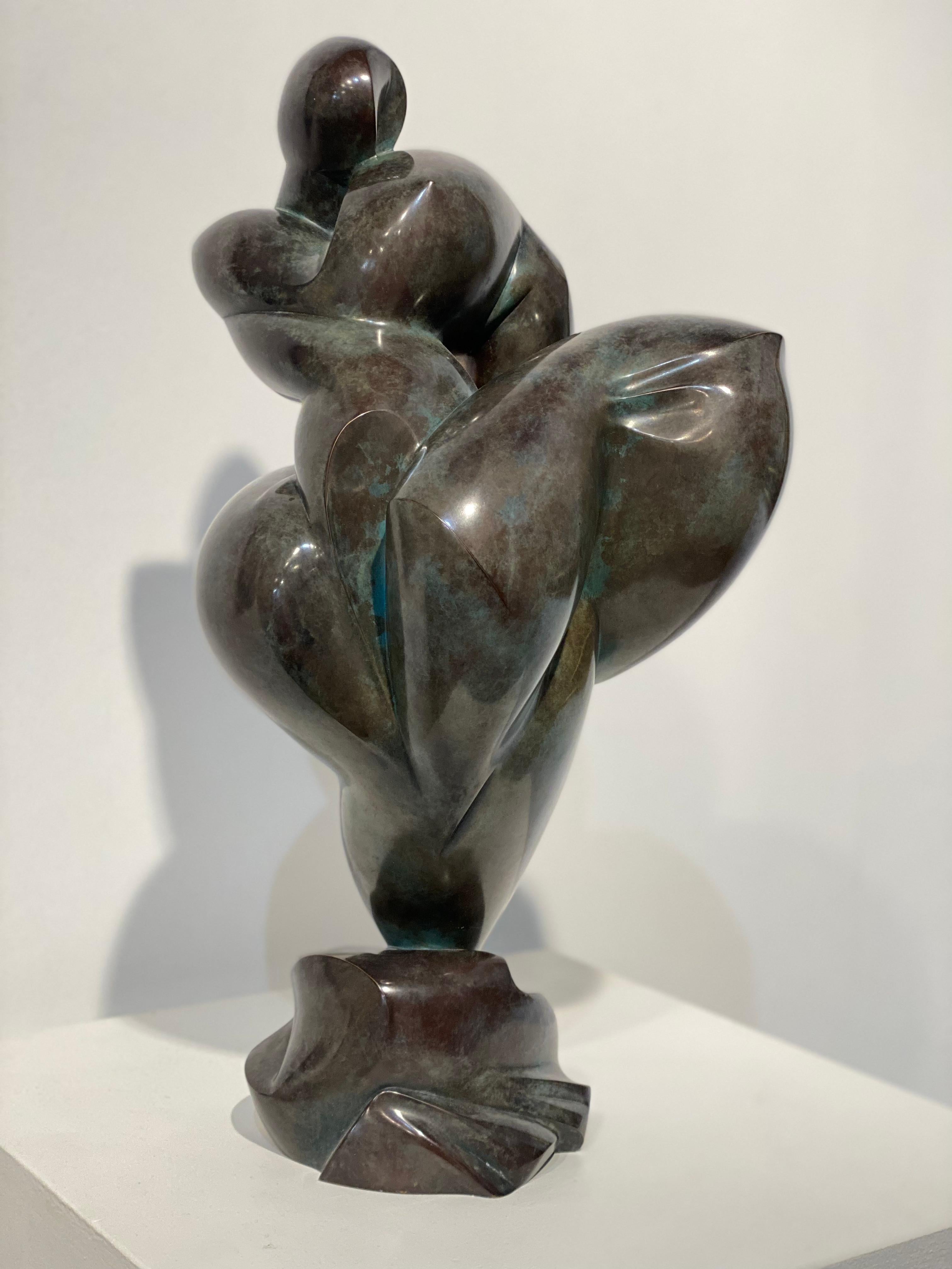 Dominique Polles  Abstract Sculpture - Heveine 3/4