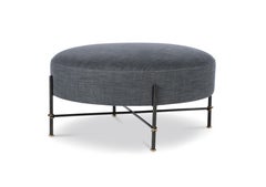 Dominique Round Ottoman