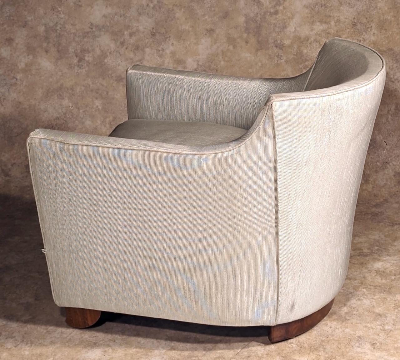 French Dominique single club chair