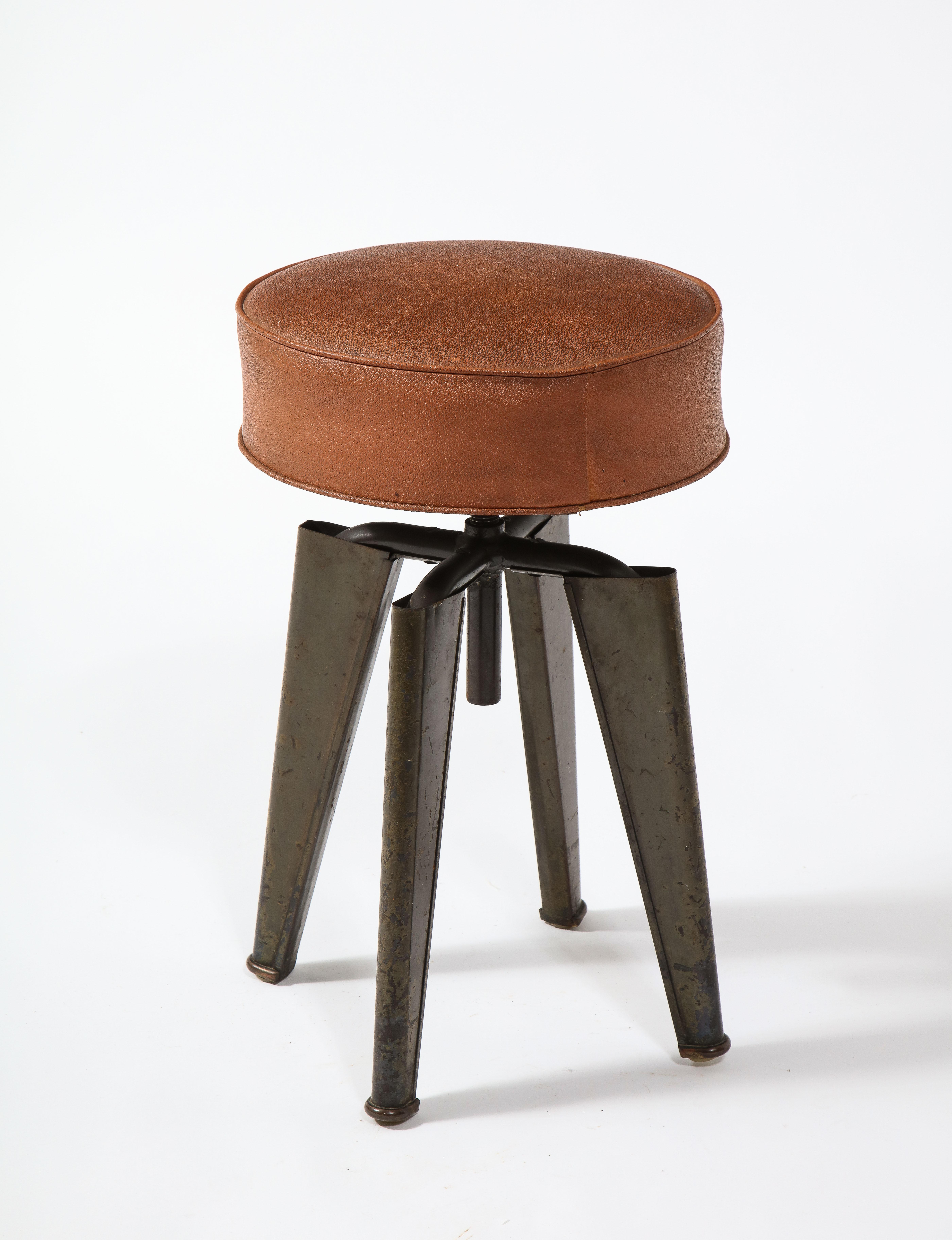 Dominique Stool from The Clemenceau Ship, France, 1950's 2