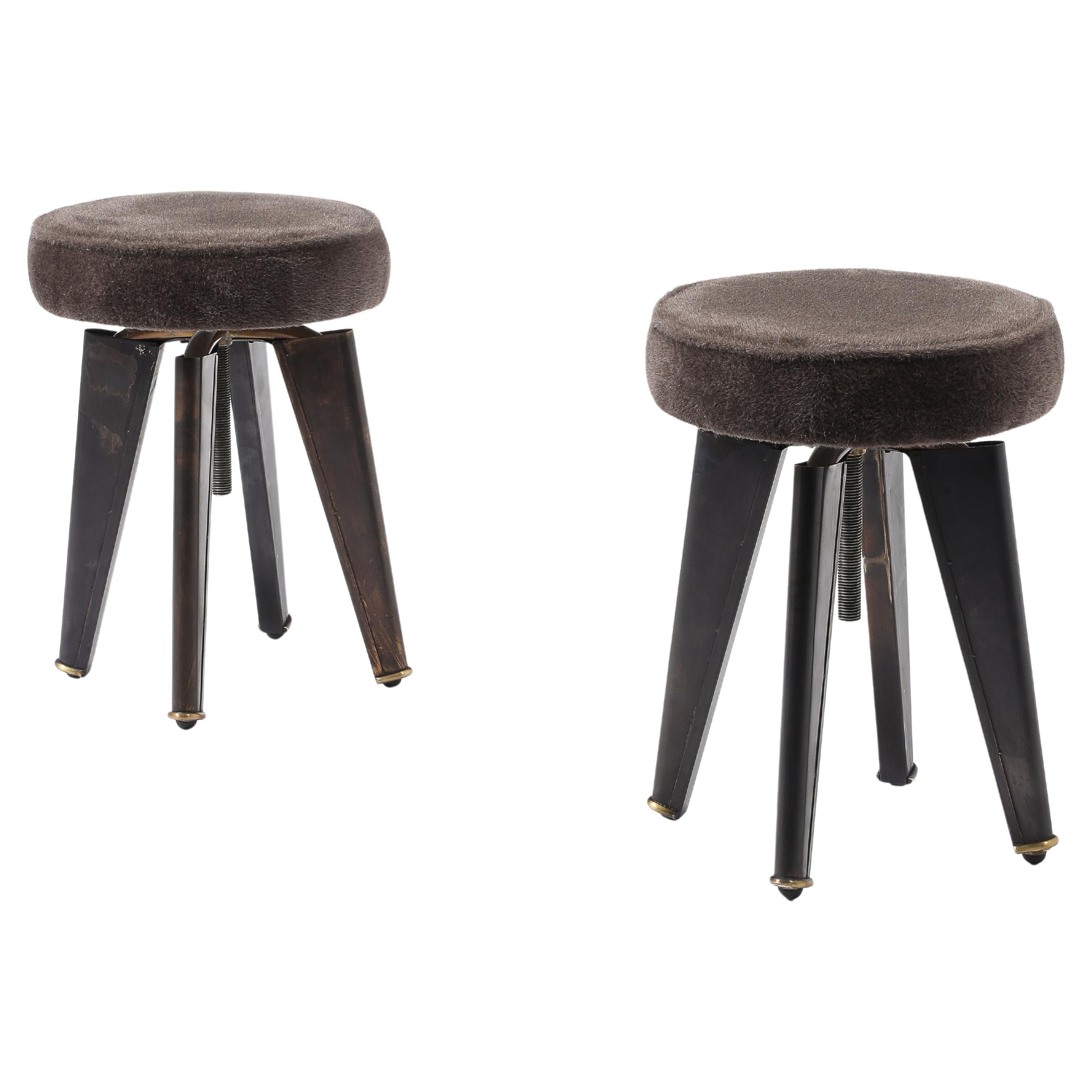 Dominique Stools in Cashmere, France 1940's
