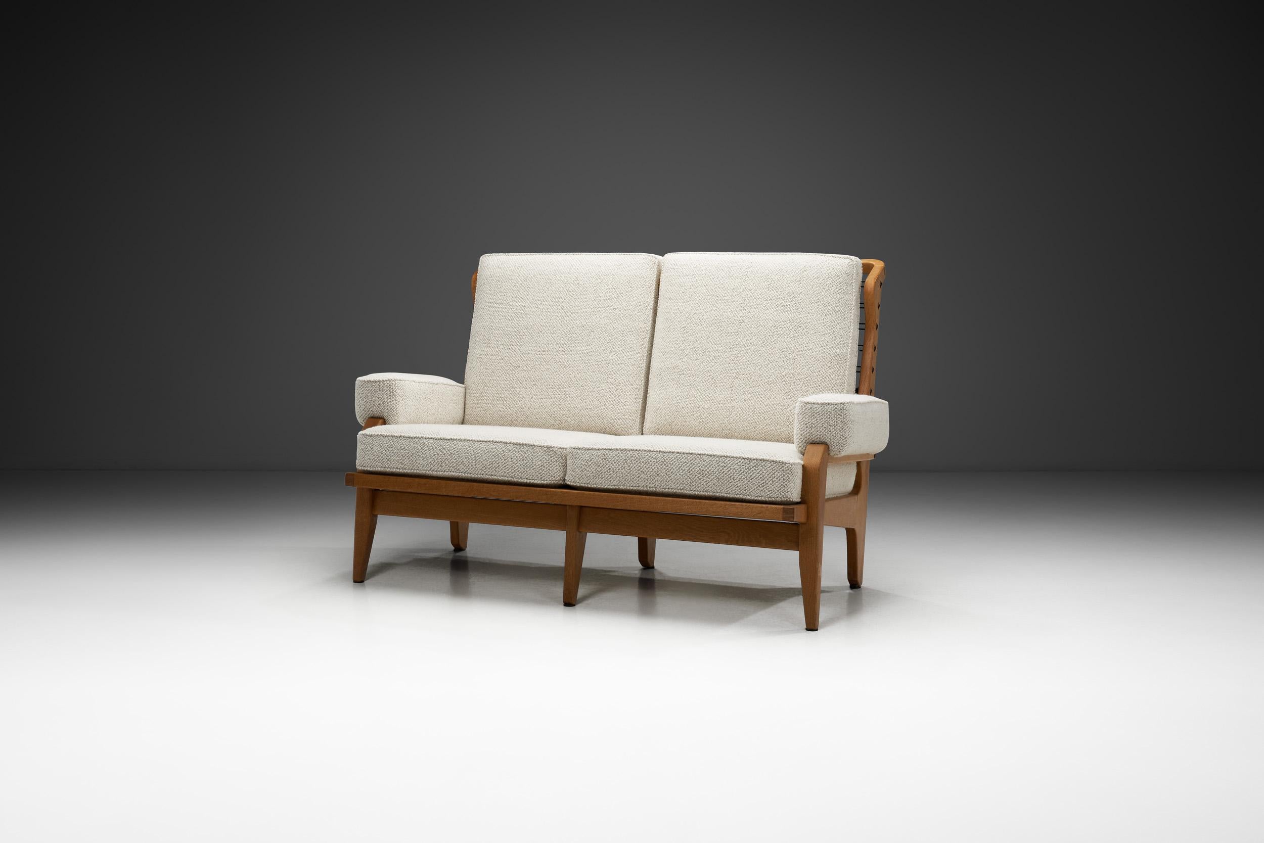 Robert Guillerme and Jacques Chambron are celebrated for their distinct contributions to postwar French design, championing a unique blend of rustic warmth and modernist functionality. Working under the brand Votre Maison, the duo became known for
