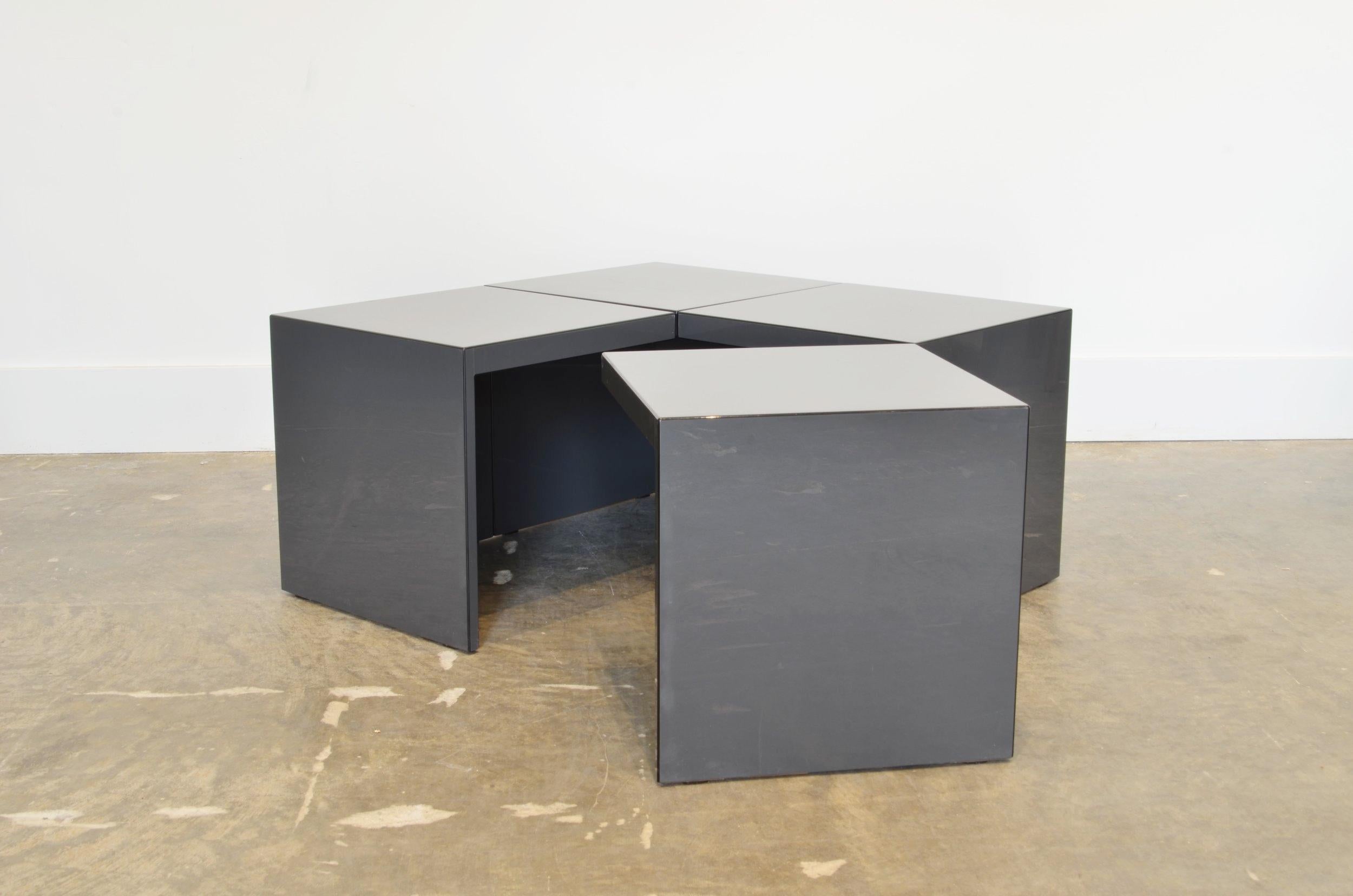 Domino' Coffee Table by Jan Wichers and Alexander Blomberg In Good Condition For Sale In Scottsdale, AZ