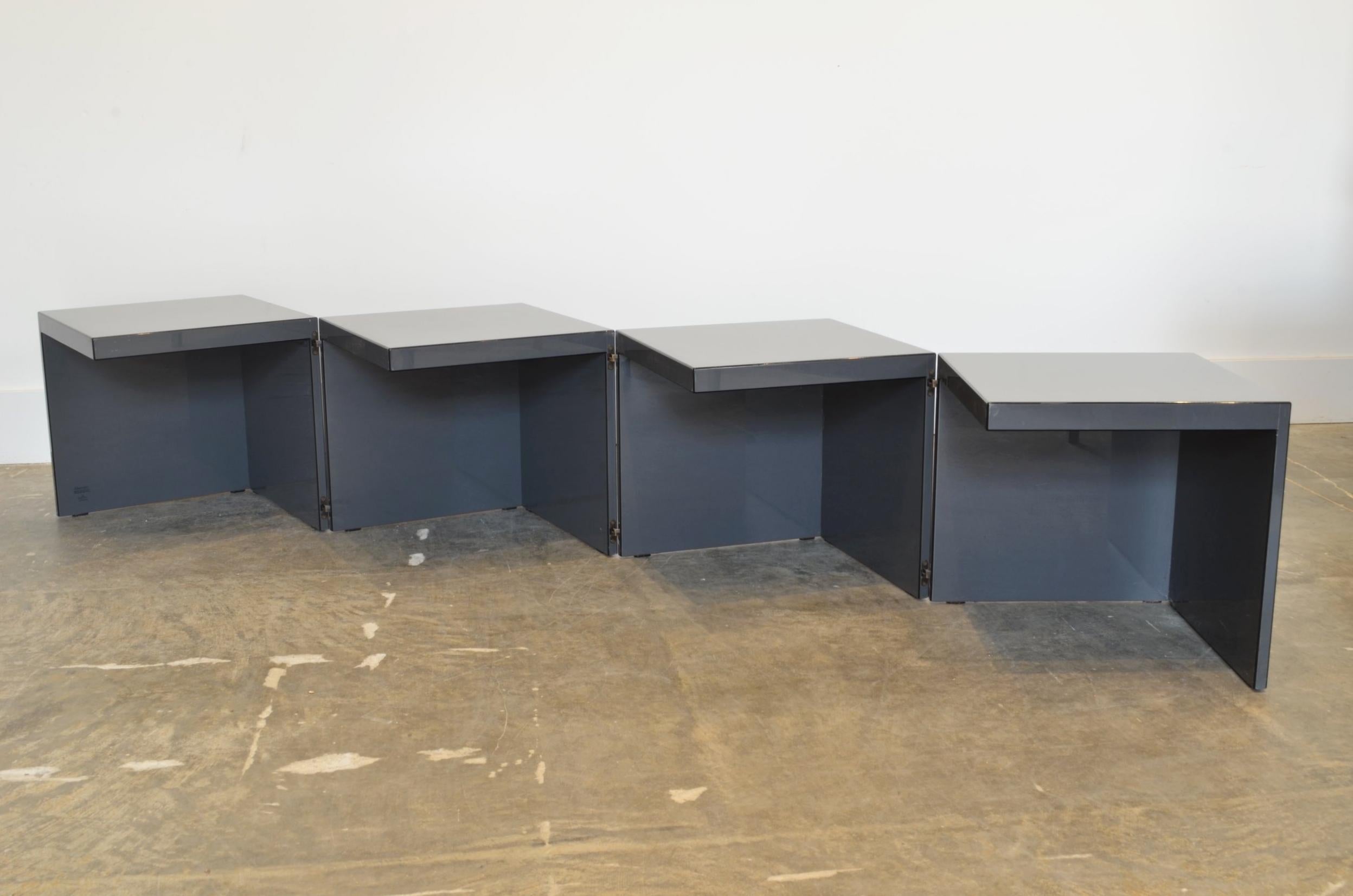 20th Century Domino' Coffee Table by Jan Wichers and Alexander Blomberg For Sale