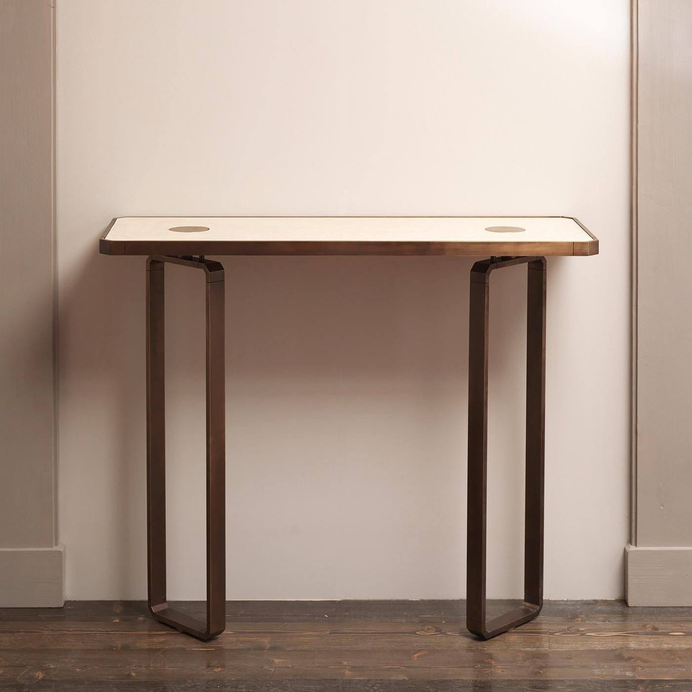 Modern Domino Console by Ciarmoli Queda Studio For Sale